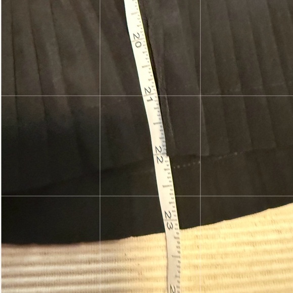 Lands' End Boxy Brown and Black 3/4 Sleeve Blouse XS - Picture 8 of 9